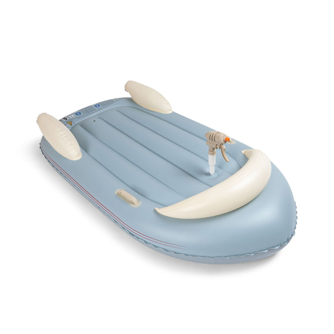 Konges Sløjd Inflatable Watersplasher Speed Boat Float, Blue