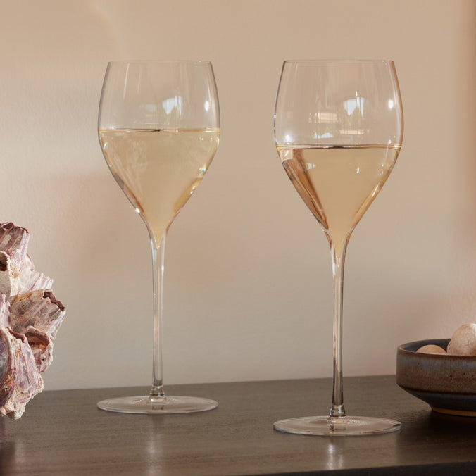 LSA Savoy White Wine Glass 360ml, Set of 2