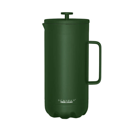 SCANPAN To Go French Press Coffee Maker 1.0L 8 Cups, Forest Green