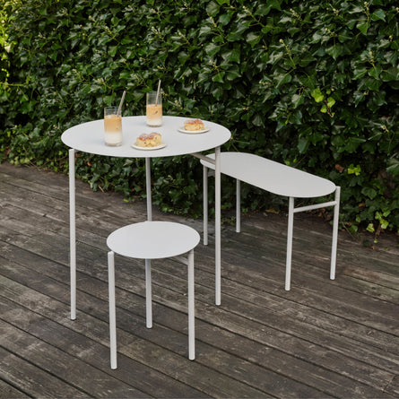 Zone Denmark Disc Foldable Outdoor Furniture, Soft Grey