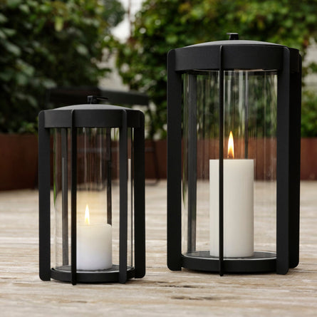 Zone Denmark Firefly Candlelight Lantern, Black
