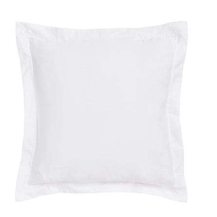 Ted Baker Plain Dye Bedding Collection Pillowcase, European Square 65x65cm, White