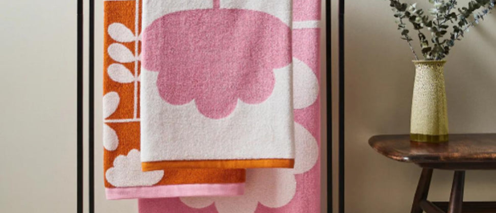 Beautify your Bathroom with Orla Kiely Towels and Mats