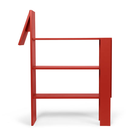 ferm LIVING Horse Bookcase, Poppy Red