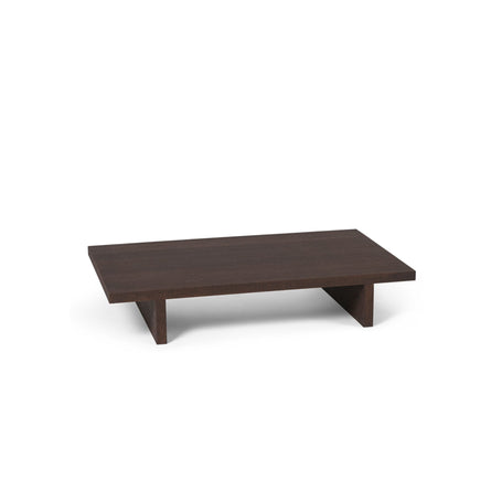 ferm LIVING Kona Low Table, Dark Stained