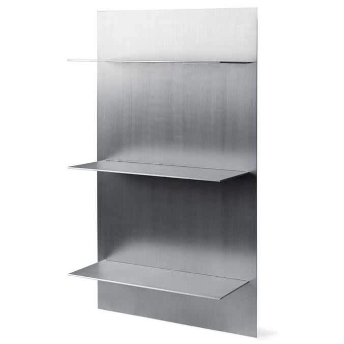 ferm LIVING Lager Wall Shelf - Triple - Aluminium