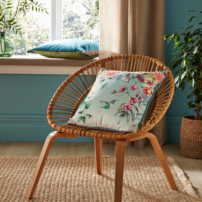 Graham & Brown Ethereal Flora Dawn Feather Filled Cushion, 50x50cm