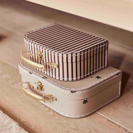 Oyoy Mini Suitcase Toucan & Stripe, Set of 2