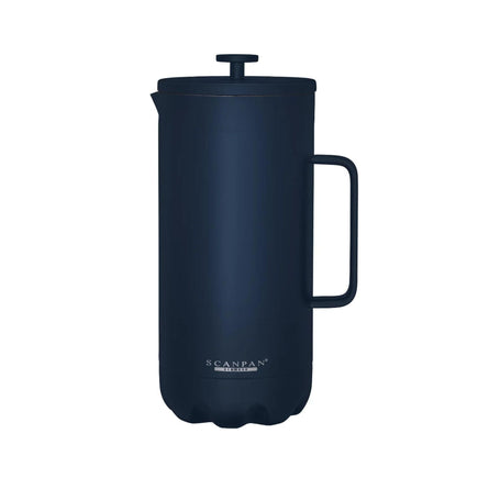 SCANPAN To Go French Press Coffee Maker 1.0L 8 Cups, Oxford Blue