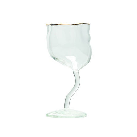 Seletti Classics on Acid Wine Glass Greca, H19.4cm