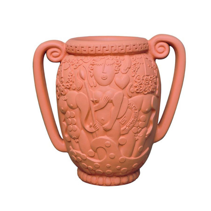 Seletti Magna Graecia Terracotta Amphora Vase, H50cm