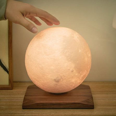 Gingko Smart LunaSpin 3D-printed Globe Lamp
