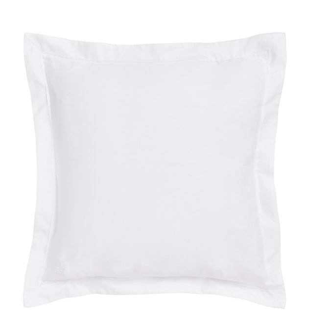 Ted Baker Plain Dye Bedding Collection Pillowcase, European Square 65x65cm, White
