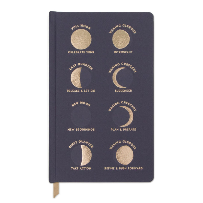 Designworks Ink Cloth Book Journal, Moon Phases