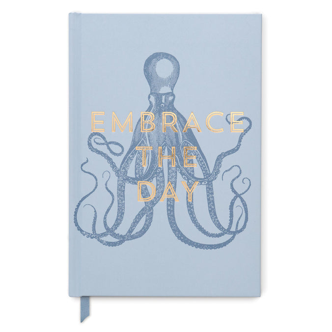 Designworks Ink Vintage Sass Soft Touch Cover Journal, Embrace The Day