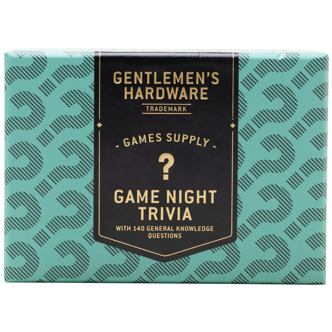 Gentlemen's Hardware Game Night Trivia