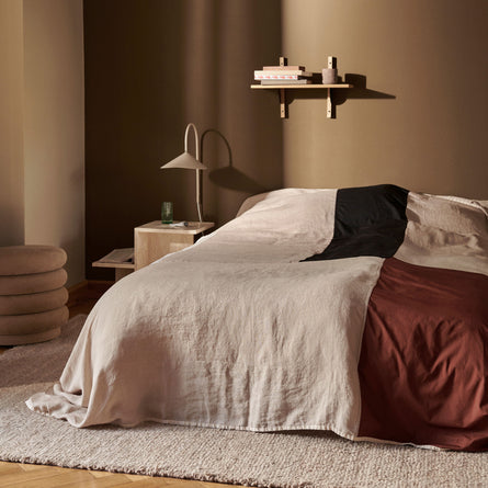 ferm LIVING Part Bedspread 250x250cm - Cinnamon