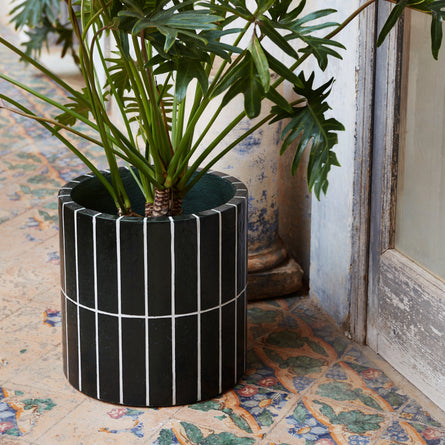 ferm LIVING Pillar Plant Pot - Dark Green