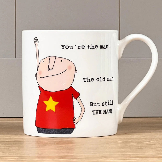 Rosie Made a Thing You're The Man Quite Big Mug
