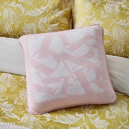 Ted Baker Logo Cushion Pink 45x45cm