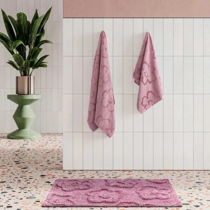 Ted Baker Magnolia Towels Dusky Pink