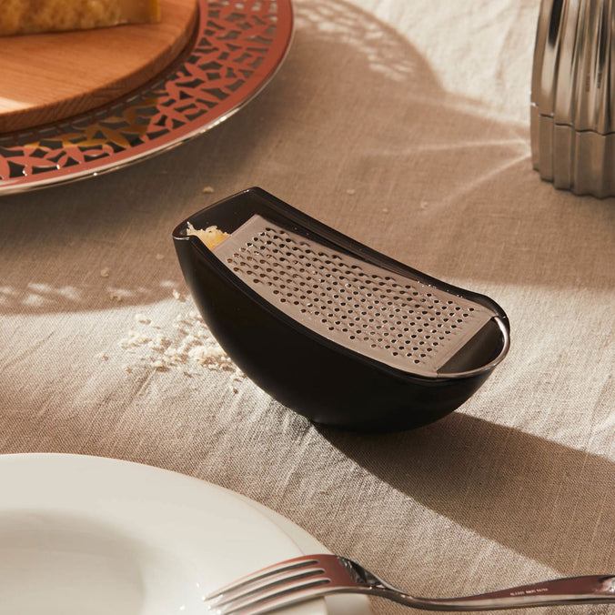 Alessi Parmenide Grater with Cheese Cellar