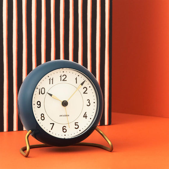 Arne Jacobsen Station Table Clock 11cm