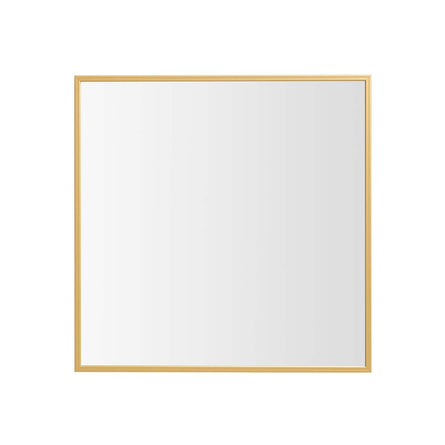 by Lassen View Wall Mirror 29.7x29.7cm, Brass