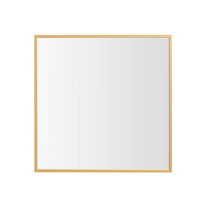 by Lassen View Wall Mirror 29.7x29.7cm, Brass