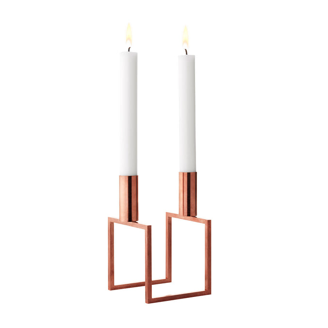 by Lassen Line Candle Holder, Copper