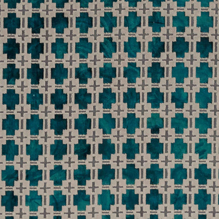 Clarke & Clarke Maui Cut Velvet Fabric