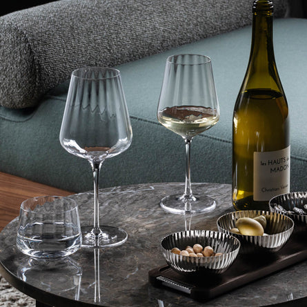 Georg Jensen Bernadotte White Wine Glass Set, 6pcs