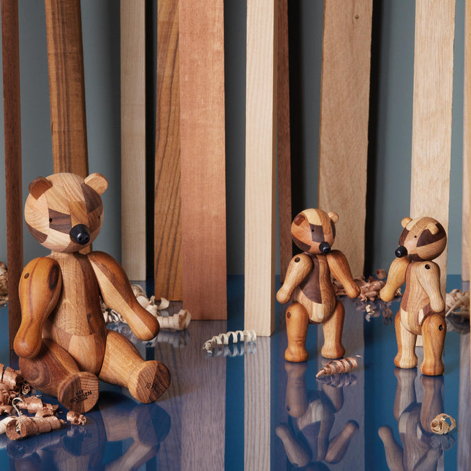 Kay Bojesen Bear Reworked Anniversary Edition, (mixed wood)