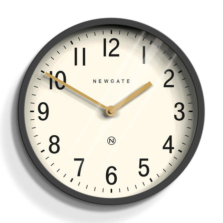 Newgate Clocks Master Edwards Wall Clock 30cm, Blizzard Grey