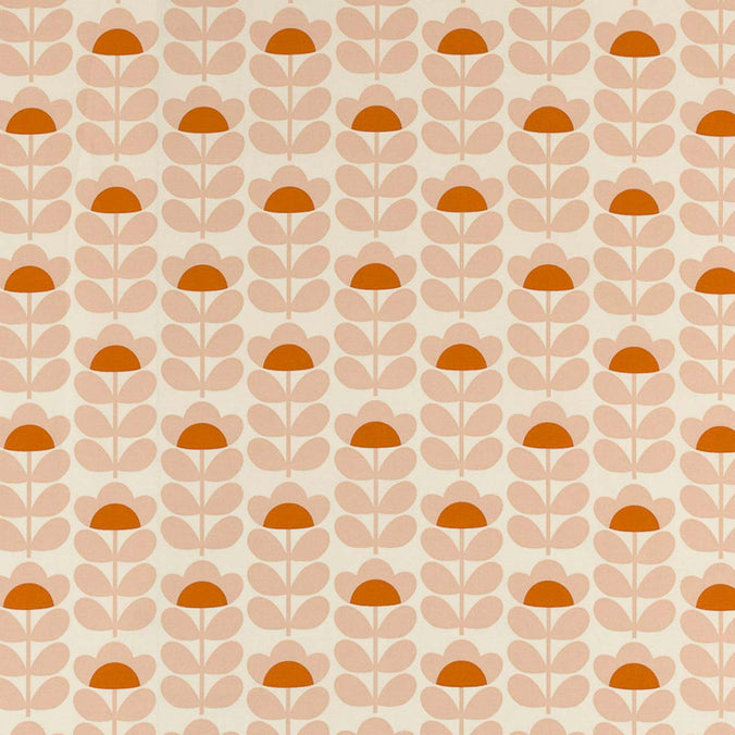 Orla Kiely Sweetpea Fabric, Orange