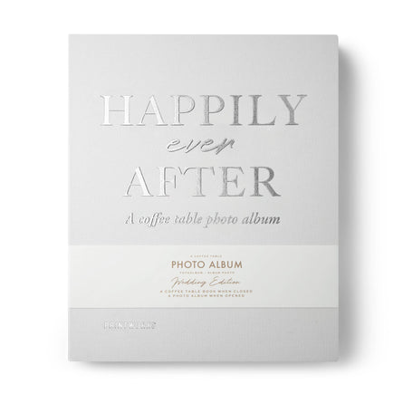 Printworks Photo Album, Happily Ever After Large, Ivory