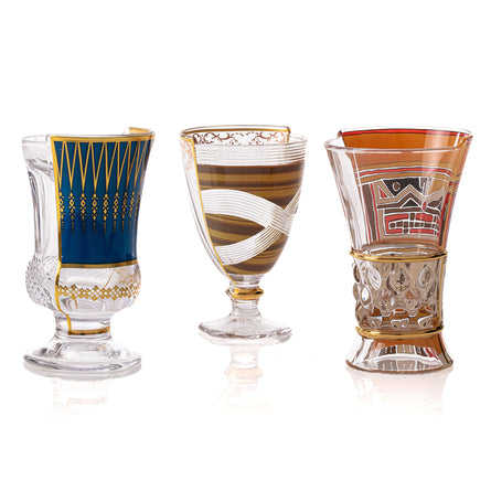 Seletti Hybrid Drinking Glasses, Set of 3 Pannotia