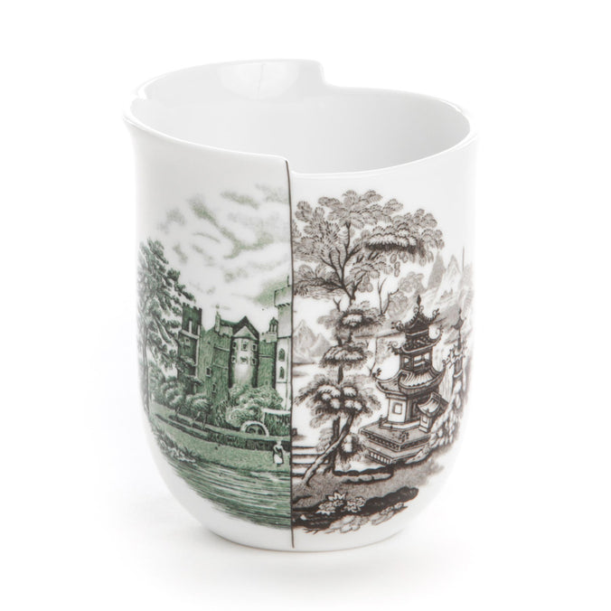 Seletti Hybrid Porcelain Mug H10.2cm, Fedora