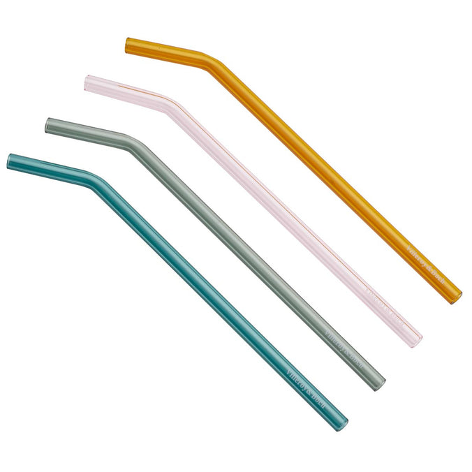 Villeroy & Boch Artesano Glass Straws, Set OF 4